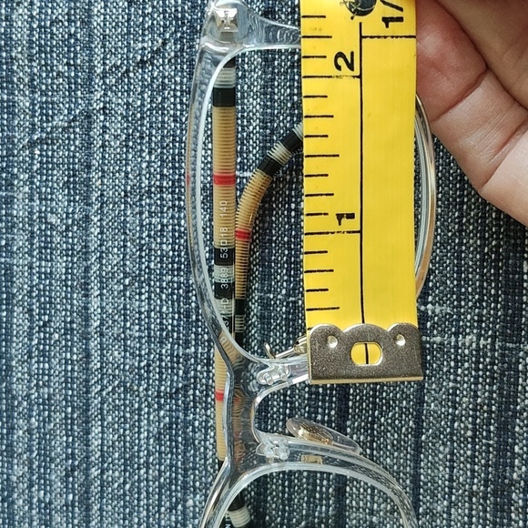New Burberry Transparent Frame BE2371D - Picture 12 of 16